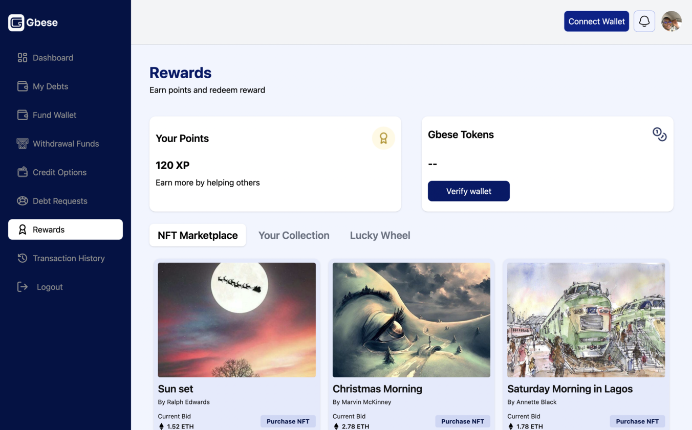 Gbese App screenshot 3